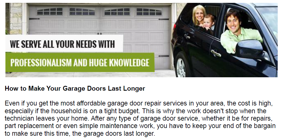 How to Make Your Garage Doors Last Longer - Garage Door Repair Mesquite